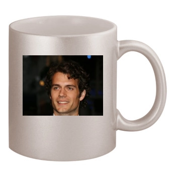 Henry Cavill 11oz Metallic Silver Mug