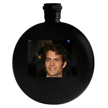 Henry Cavill Round Flask