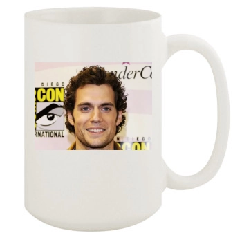 Henry Cavill 15oz White Mug