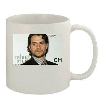 Henry Cavill 11oz White Mug