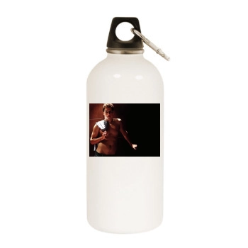 Henry Cavill White Water Bottle With Carabiner