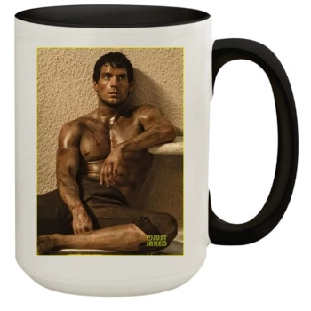 Henry Cavill 15oz Colored Inner & Handle Mug