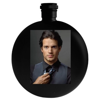 Henry Cavill Round Flask