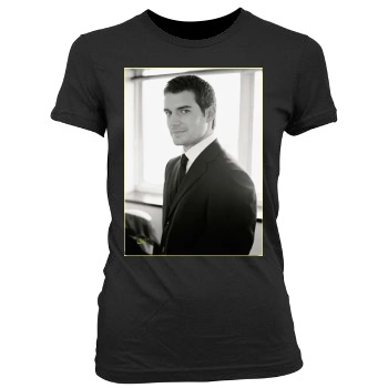 Henry Cavill Women's Junior Cut Crewneck T-Shirt