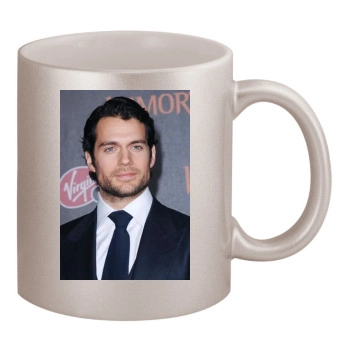 Henry Cavill 11oz Metallic Silver Mug