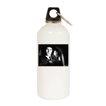 Henry Cavill White Water Bottle With Carabiner