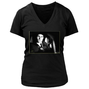 Henry Cavill Women's Deep V-Neck TShirt