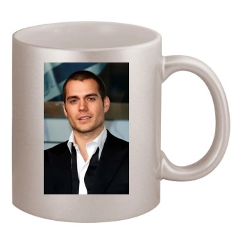 Henry Cavill 11oz Metallic Silver Mug