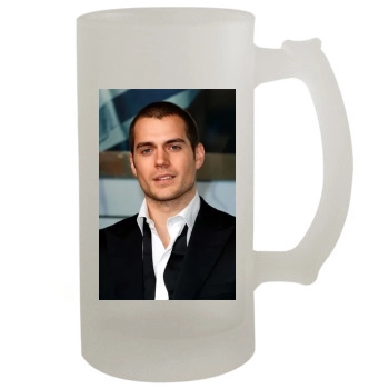 Henry Cavill 16oz Frosted Beer Stein