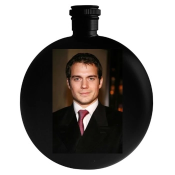 Henry Cavill Round Flask