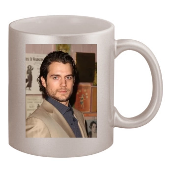 Henry Cavill 11oz Metallic Silver Mug