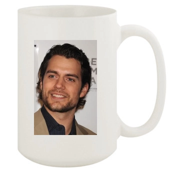 Henry Cavill 15oz White Mug