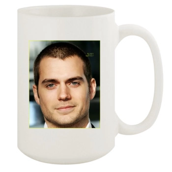 Henry Cavill 15oz White Mug