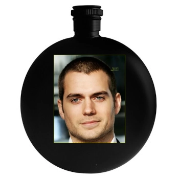 Henry Cavill Round Flask