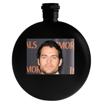 Henry Cavill Round Flask