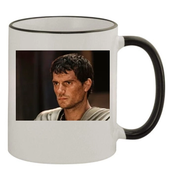 Henry Cavill 11oz Colored Rim & Handle Mug