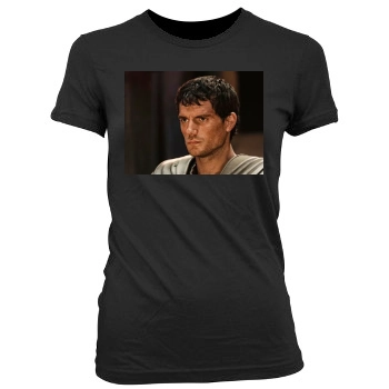 Henry Cavill Women's Junior Cut Crewneck T-Shirt