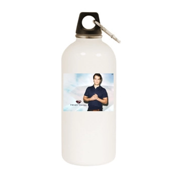 Henry Cavill White Water Bottle With Carabiner