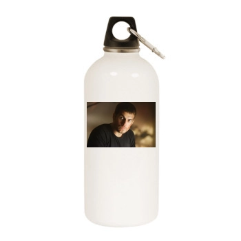 Henry Cavill White Water Bottle With Carabiner