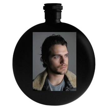 Henry Cavill Round Flask