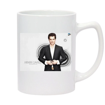 Henry Cavill 14oz White Statesman Mug