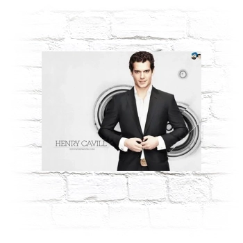 Henry Cavill Metal Wall Art