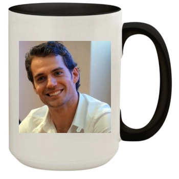 Henry Cavill 15oz Colored Inner & Handle Mug