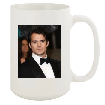 Henry Cavill 15oz White Mug