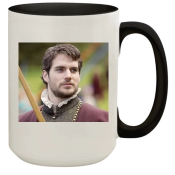 Henry Cavill 15oz Colored Inner & Handle Mug