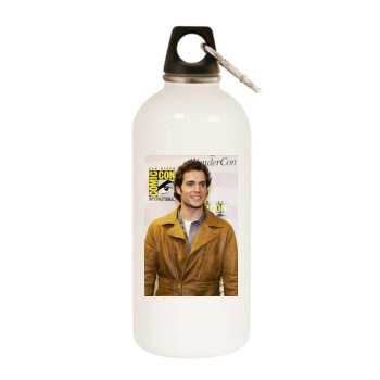 Henry Cavill White Water Bottle With Carabiner