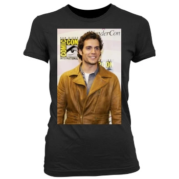 Henry Cavill Women's Junior Cut Crewneck T-Shirt