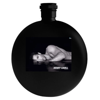 Henry Cavill Round Flask