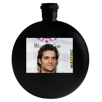 Henry Cavill Round Flask