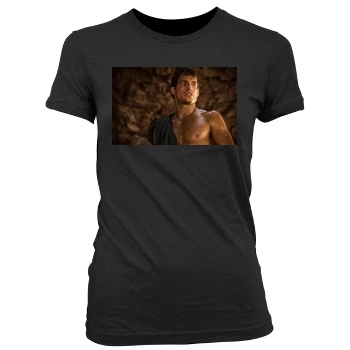 Henry Cavill Women's Junior Cut Crewneck T-Shirt