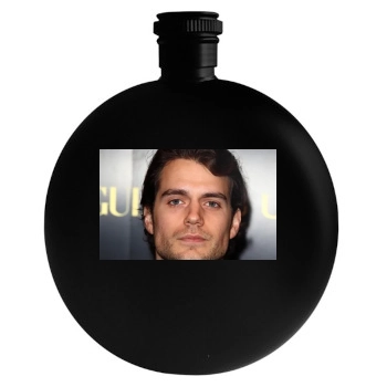 Henry Cavill Round Flask