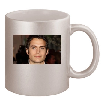 Henry Cavill 11oz Metallic Silver Mug