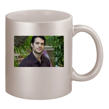 Henry Cavill 11oz Metallic Silver Mug