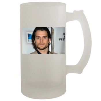 Henry Cavill 16oz Frosted Beer Stein