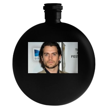 Henry Cavill Round Flask