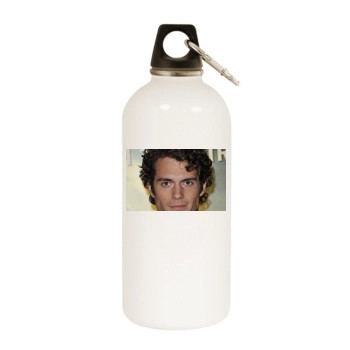 Henry Cavill White Water Bottle With Carabiner