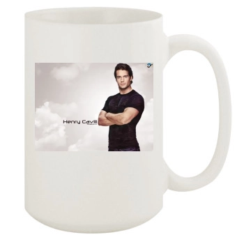 Henry Cavill 15oz White Mug