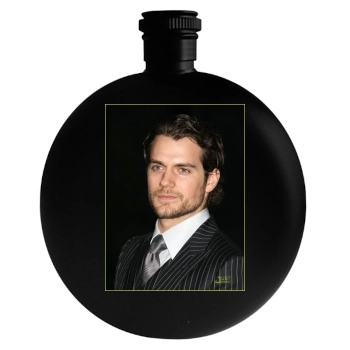 Henry Cavill Round Flask