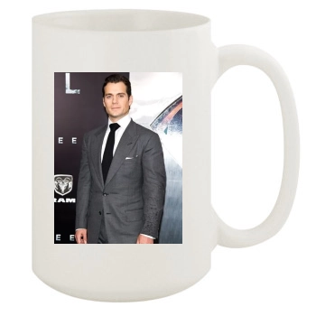 Henry Cavill 15oz White Mug