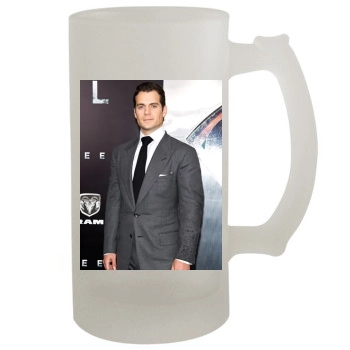 Henry Cavill 16oz Frosted Beer Stein