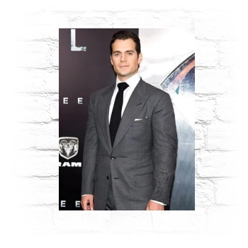 Henry Cavill Metal Wall Art