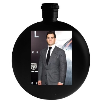 Henry Cavill Round Flask