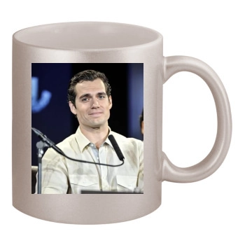 Henry Cavill 11oz Metallic Silver Mug