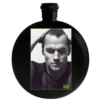 Henry Cavill Round Flask