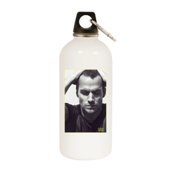 Henry Cavill White Water Bottle With Carabiner