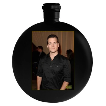 Henry Cavill Round Flask